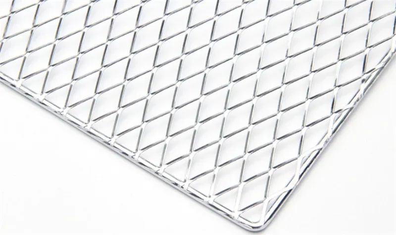 Metal BBQ Grill Mesh Cooking Rack, Multiple Sizes for Barbecue