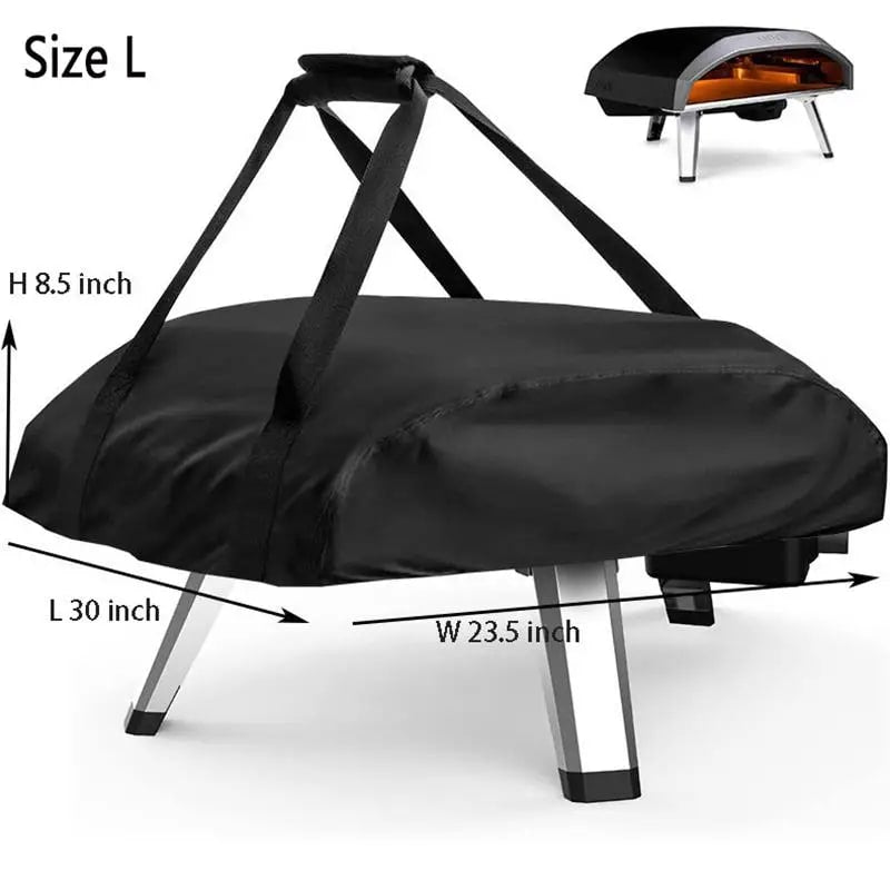 Black 420D Oxford Pizza Oven Cover for Ooni Koda 12 or 16 - for Ooni Koda 16