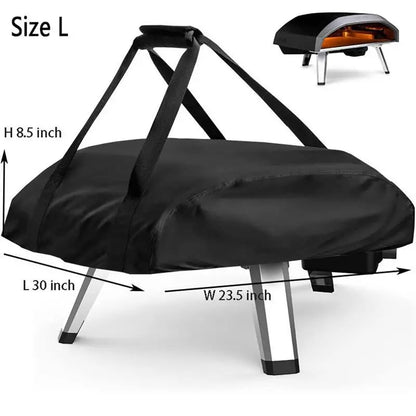 Black 420D Oxford Pizza Oven Cover for Ooni Koda 12 or 16 - for Ooni Koda 16