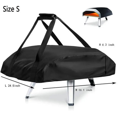 Black 420D Oxford Pizza Oven Cover for Ooni Koda 12 or 16 - for Ooni Koda 12