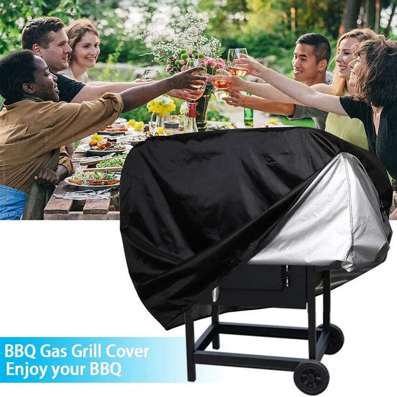 420D Waterproof BBQ Grill Cover in Multiple Sizes