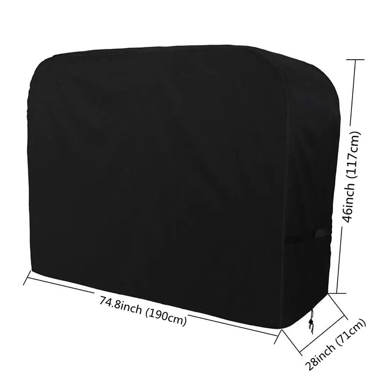 420D Waterproof BBQ Grill Cover in Multiple Sizes - 190x71x117CM 420D