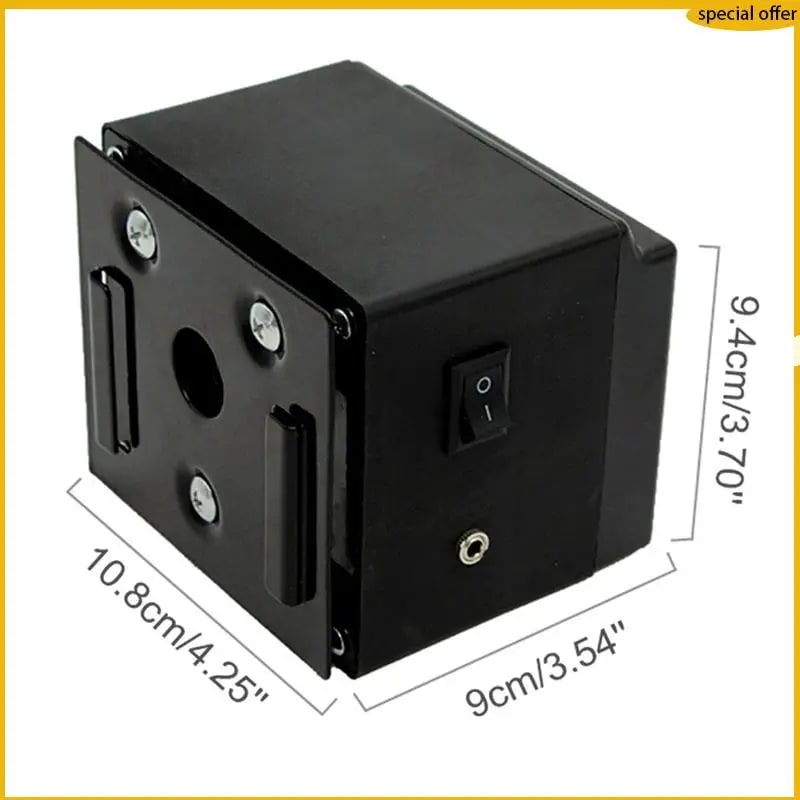 5V USB BBQ Rotisserie Motor FD605A, 5W Black Composite