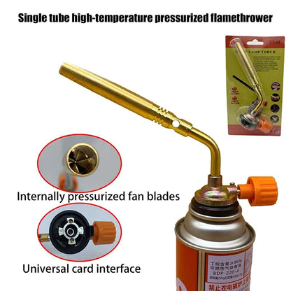 Metal Butane Burner Torch, 13.5cm Long, 6.5cm Wide