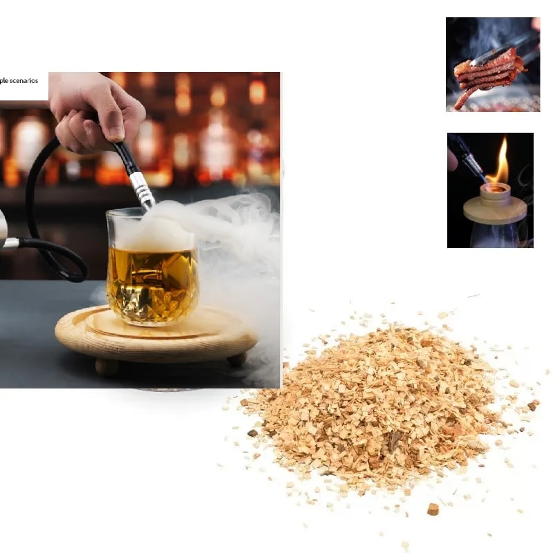 BBQ Smoking Wood Chips, Apple, Cherry, Oak, Hickory and More, 125g to 500g