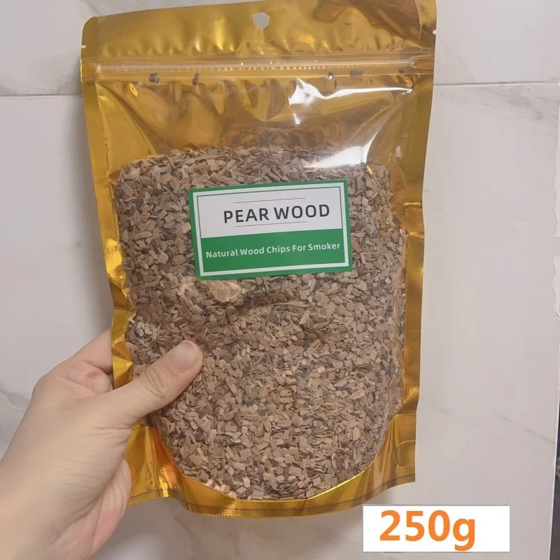 BBQ Smoking Wood Chips, Apple, Cherry, Oak, Hickory and More, 125g to 500g - Pear 250g
