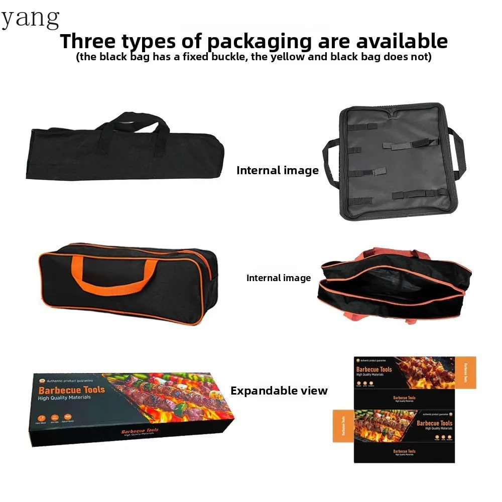 BBQ Tool Set Options 1-5 with Grilling Tools and Storage Cases