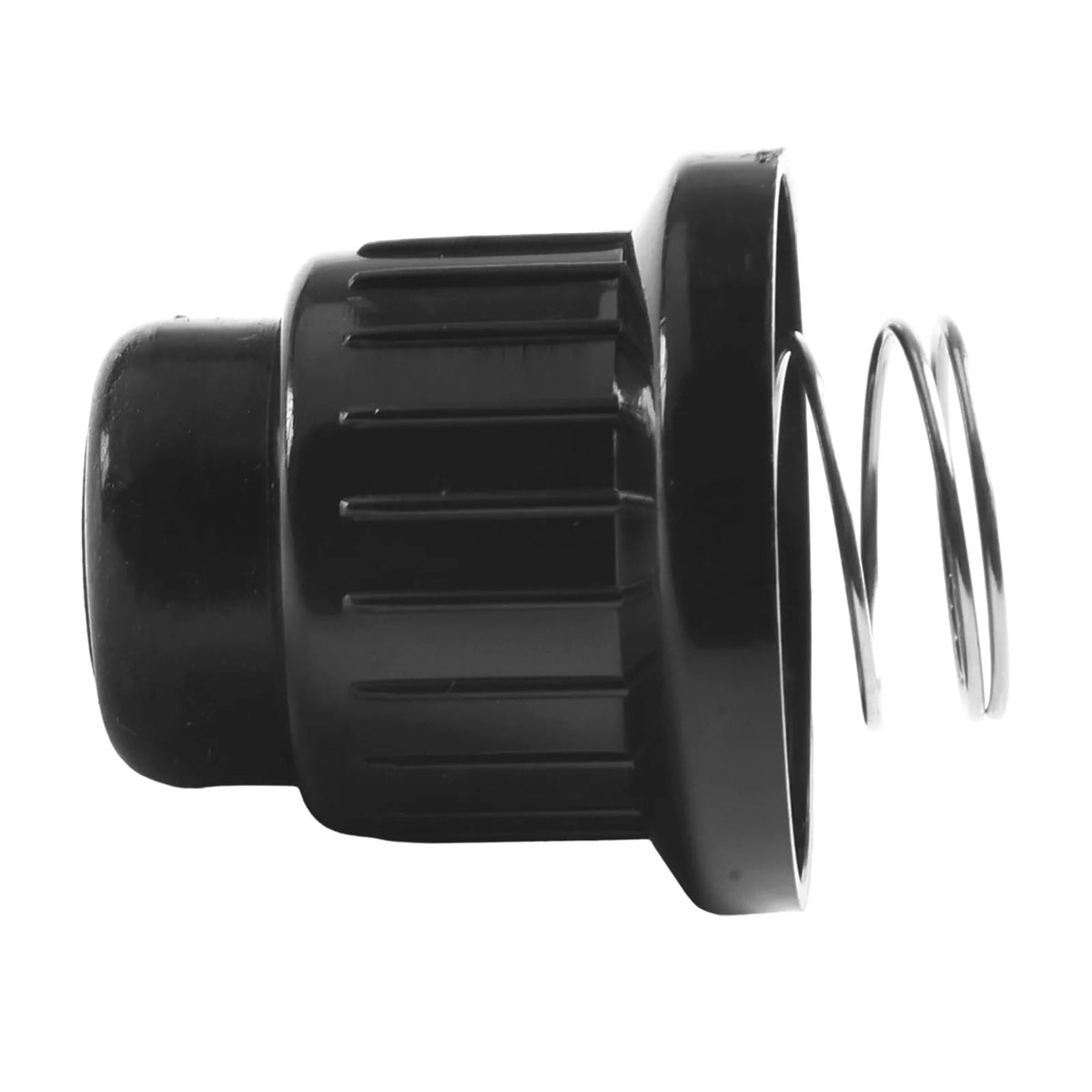 2-Piece AA Push-Button Ignitor Caps for BBQ Gas Grills, Black Plastic, 3.12cm