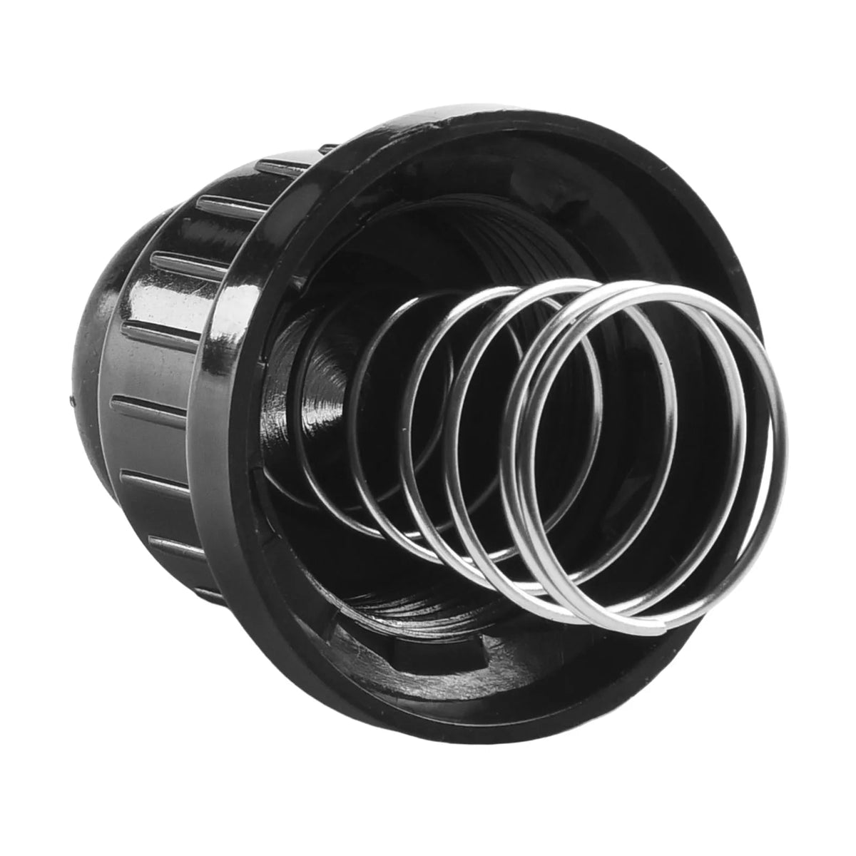 2-Piece AA Push-Button Ignitor Caps for BBQ Gas Grills, Black Plastic, 3.12cm