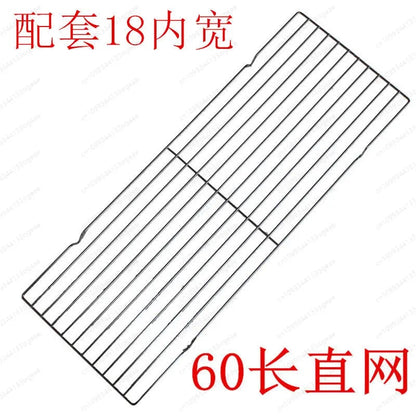 BBQ Grill Rack and Baking Tray Options, Straight Mesh and Fine Grid