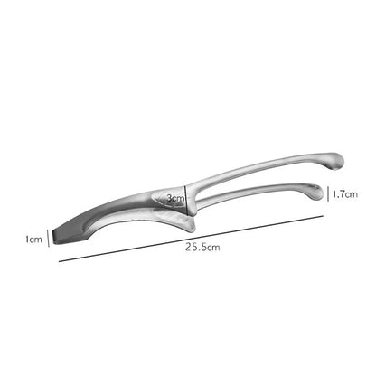 Stainless Steel BBQ Tongs for Grilling, S/M/L Sizes - M
