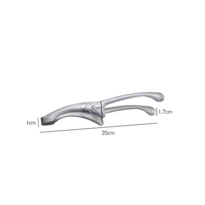 Stainless Steel BBQ Tongs for Grilling, S/M/L Sizes - S