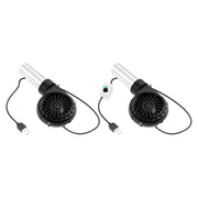 BBQ Fire Blower Fan with Stainless Steel Tube, 70cm Cable and Adjustable Option