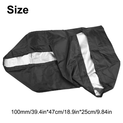 Gas Grill Cover for Weber Traveler, 210D Oxford Cloth, 101 x 49 x 25cm