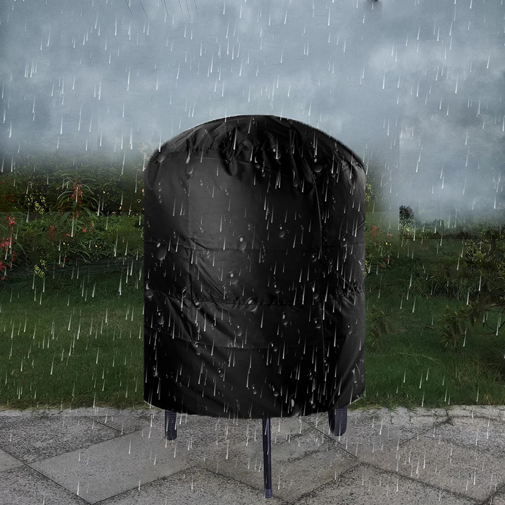 Waterproof Oxford Cloth BBQ Grill Cover, Black, 58x77cm or 66x100x88cm