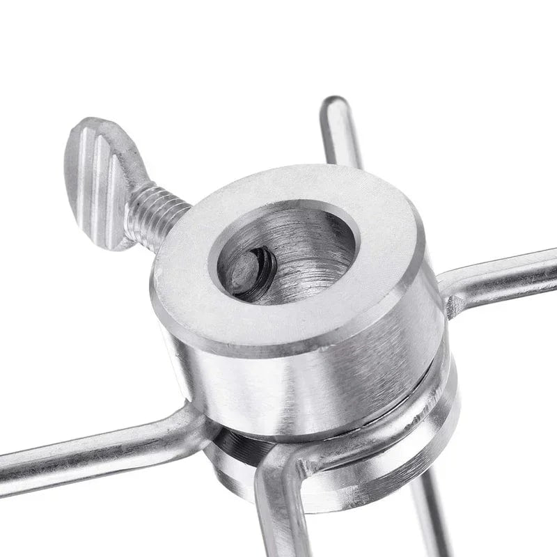 Stainless Steel Rotisserie Meat Forks, 2-Piece Adjustable Clamp Set