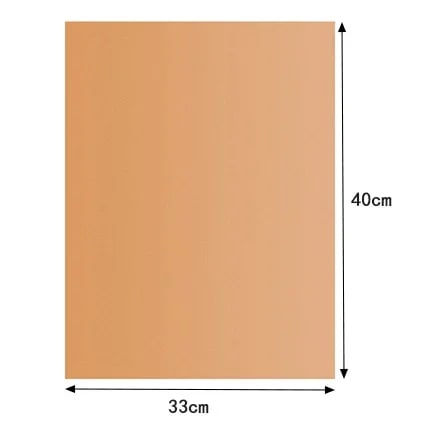 Reusable Non-Stick BBQ Grill Mat, Teflon-Coated Glass Fibre Oven Pad - Blue