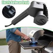 Cordless Electric Rotating BBQ Grill Brush with Two-Speed Roller