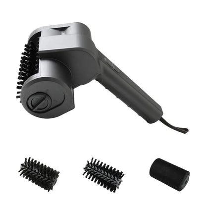 Cordless Electric Rotating BBQ Grill Brush with Two-Speed Roller