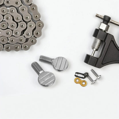 Stainless Steel Rotisserie Fork Thumb Screws, Silver, 1 Pair