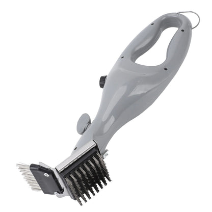 BBQ Grill Steam Cleaning Brush with Water Spray and Stainless Steel Brush Head