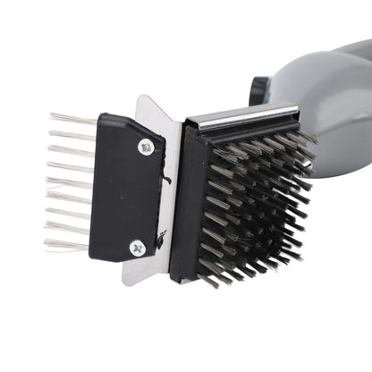 BBQ Grill Steam Cleaning Brush with Water Spray and Stainless Steel Brush Head