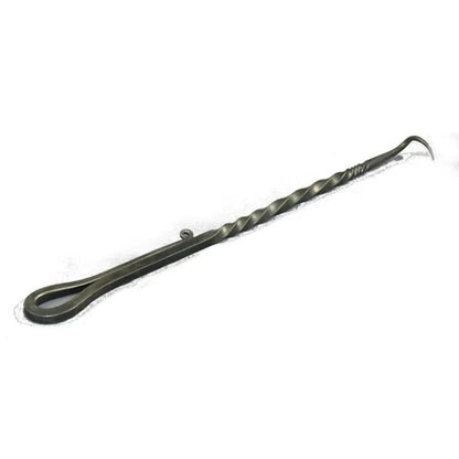 Stainless Steel BBQ Food Flipper Hook for Steaks and Grilled Food, 25cm to 40cm - 25cm / A