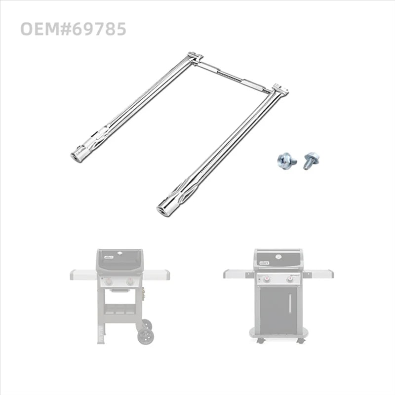 Stainless Steel Gas Grill Burner Replacement 69785 for Spirit E-210 E-220 S-210 S-220