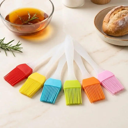 STONEGO Silicone Basting Brush for BBQ, Baking and Grilling, 17cm