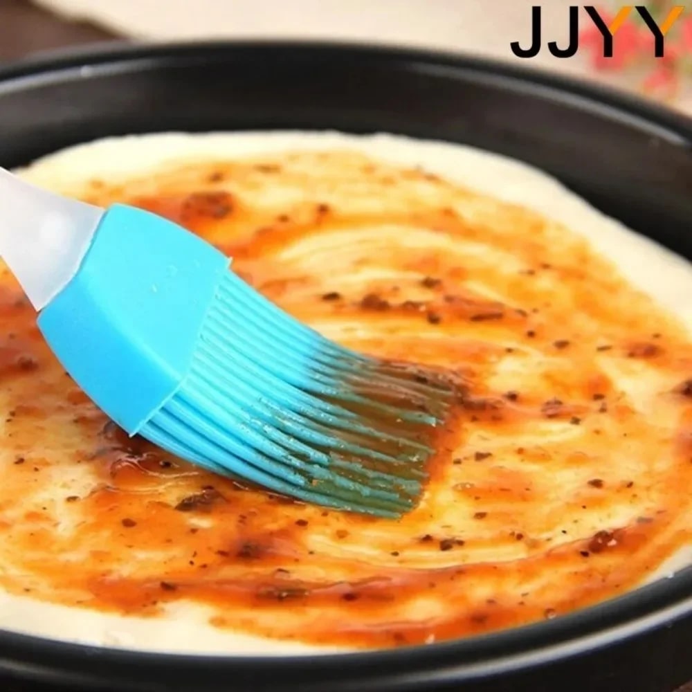 STONEGO Silicone Basting Brush for BBQ, Baking and Grilling, 17cm