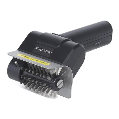 Cordless Electric BBQ Grill Brush with Scraper, Rechargeable Metal Cleaning Tool