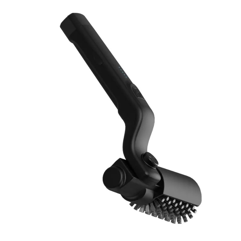 Electric BBQ Grill Brush for Heavy Grease and Oil-Stain Cleaning, Black