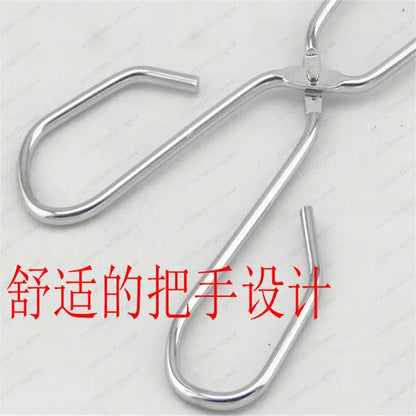 BBQ Tongs with Scissor Grip, Fire Tongs for Grill and Oven, Normal or Extended