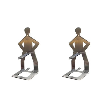 Metal Sausage Holder for BBQ and Camping, 205 x 75 x 3 mm, Pack Options - 2PCS