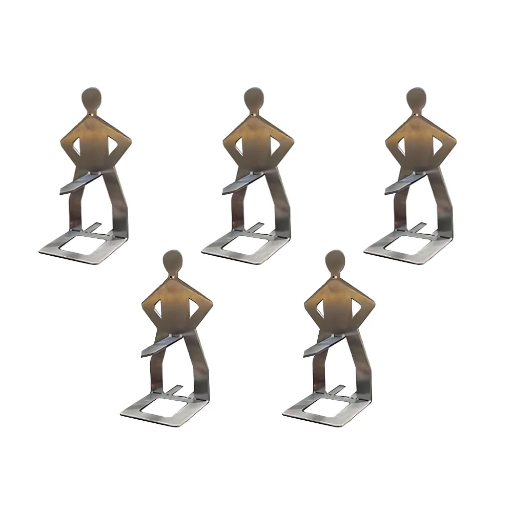 Metal Sausage Holder for BBQ and Camping, 205 x 75 x 3 mm, Pack Options - 5PCS
