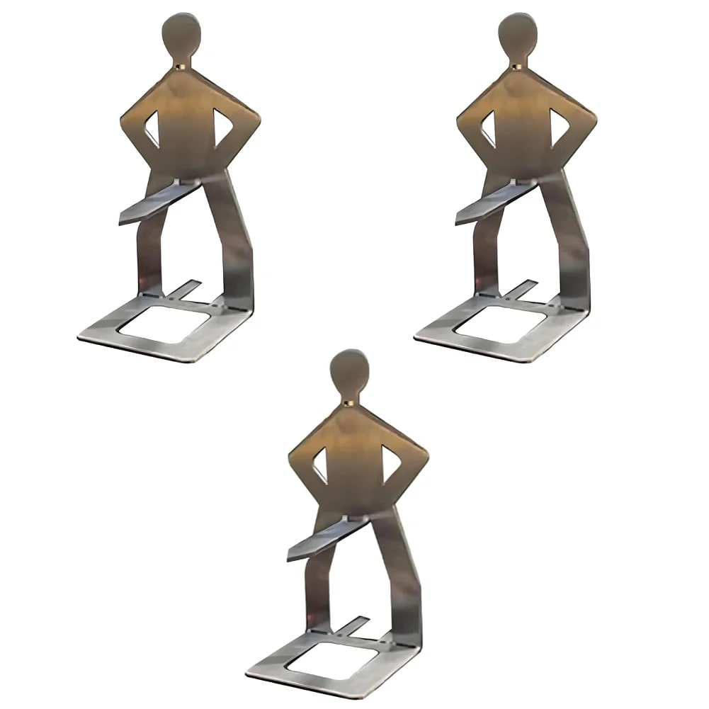 Metal Sausage Holder for BBQ and Camping, 205 x 75 x 3 mm, Pack Options - 3PCS