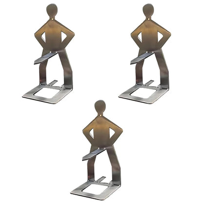 Metal Sausage Holder for BBQ and Camping, 205 x 75 x 3 mm, Pack Options - 3PCS