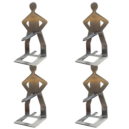 Metal Sausage Holder for BBQ and Camping, 205 x 75 x 3 mm, Pack Options - 4PCS
