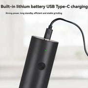 bbqdeals Electric Salt and Pepper Grinder Set, Rechargeable USB-C Mills