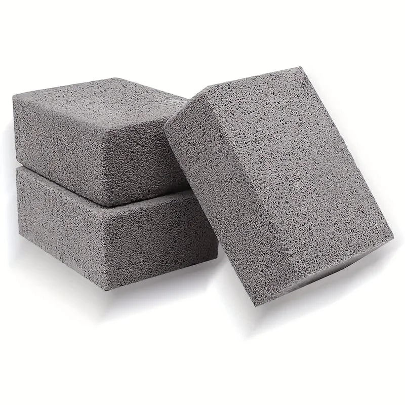 BBQ Grill Cleaning Block, Grey, 10 x 7 x 4cm