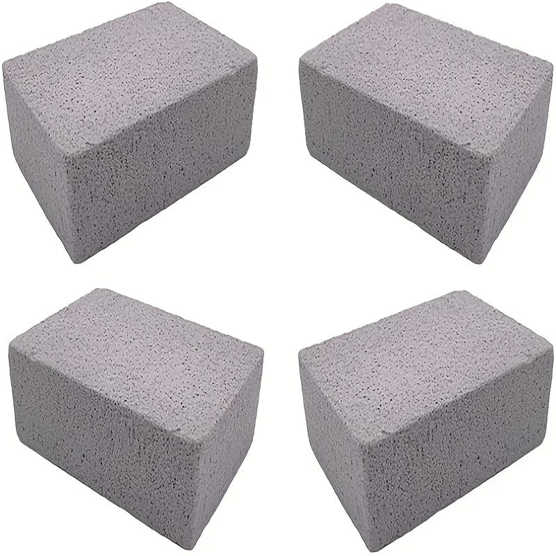 BBQ Grill Cleaning Block, Grey, 10 x 7 x 4cm