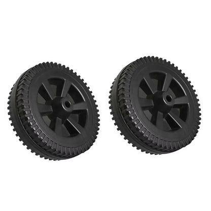 BBQ Grill Replacement Wheels, Plastic, 170mm or 177mm, 2-Pack - 177MM