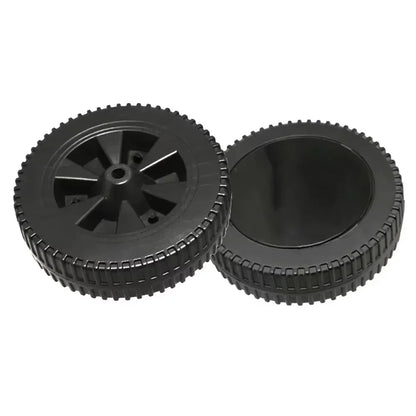 BBQ Grill Replacement Wheels, Plastic, 170mm or 177mm, 2-Pack - 170MM