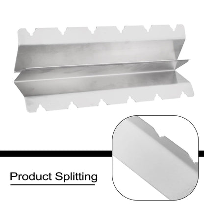 Stainless Steel BBQ Skewer Rack for Grills and Ovens, 6 or 9 Slot