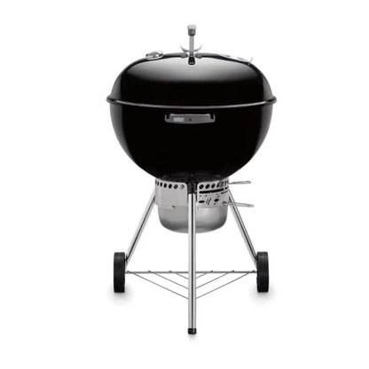 Kettle Charcoal Barbecue Grill with Lid, Wheels and Air Vents
