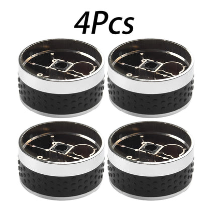 Grill Control Knobs, 4 Pack, 50mm or 58mm Metal Replacement Knobs