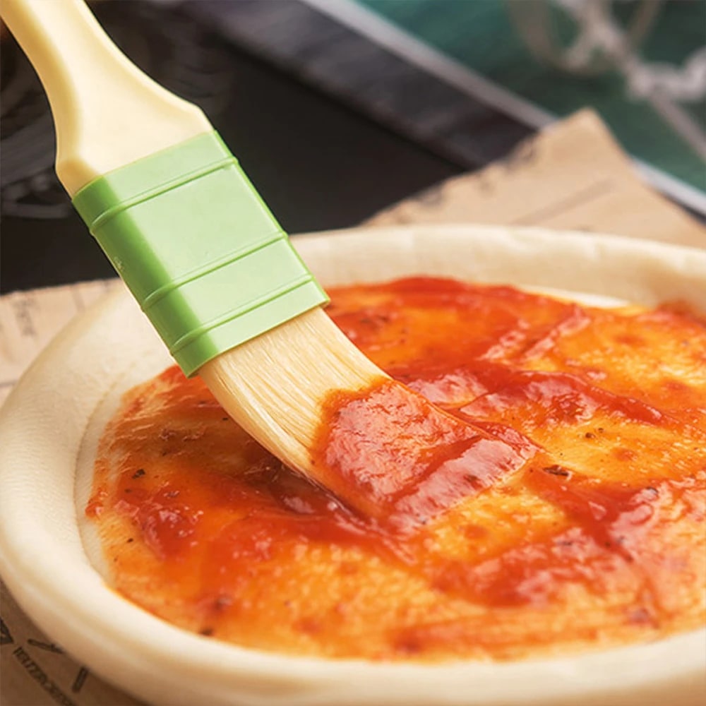 FACEMILE PP Plastic Basting Brush for BBQ, Pastry and Baking, 22cm