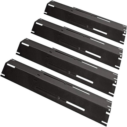 Adjustable BBQ Burner Shield Heat Tent Replacement Stainless Steel Enamel Plate for Gas Grills