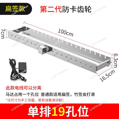 Automatic BBQ Rotisserie Stand for Skewers, 50-100cm Options, 5V USB Power