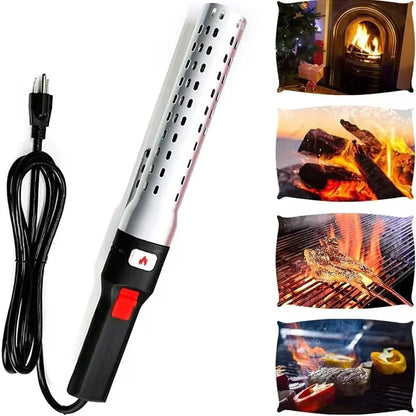 Electric Charcoal Lighter 2000W 600°C BBQ Fire Starter